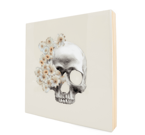 I Want Your Skull 2 (replica)—6x6 Resin Panel