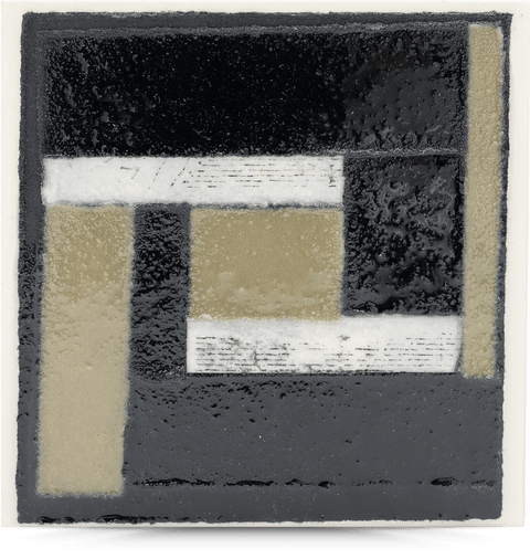Paper Quilt - 6x6 Resin Panel
